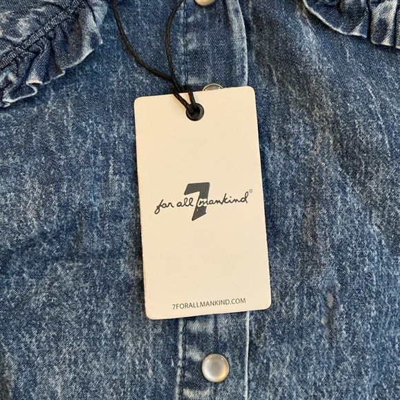 7 For All Mankind Baby Girls Outfit Size 12 Months - Picture 7 of 8